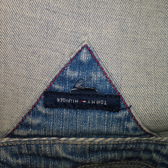 Tommy Hilfiger Women's Plus Size Denim Vest - Picture 3 of 3